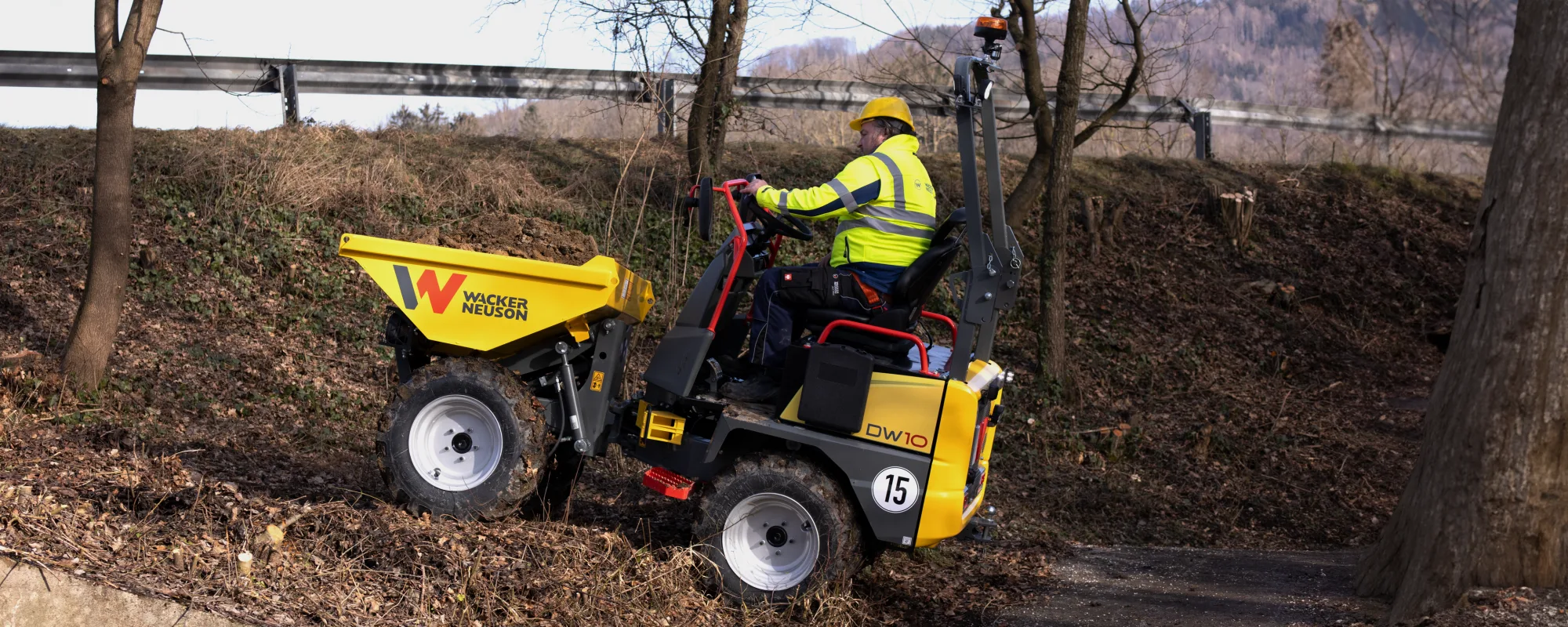 Wacker Neuson Site Dumpers — supplied in Guyana by Goldman Industrial Solutions