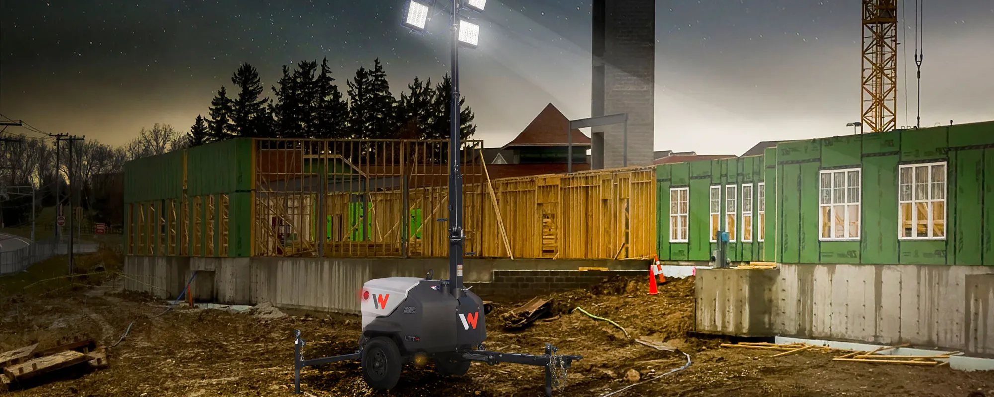 Wacker Neuson Light Towers — supplied in Guyana by Goldman Industrial Solutions