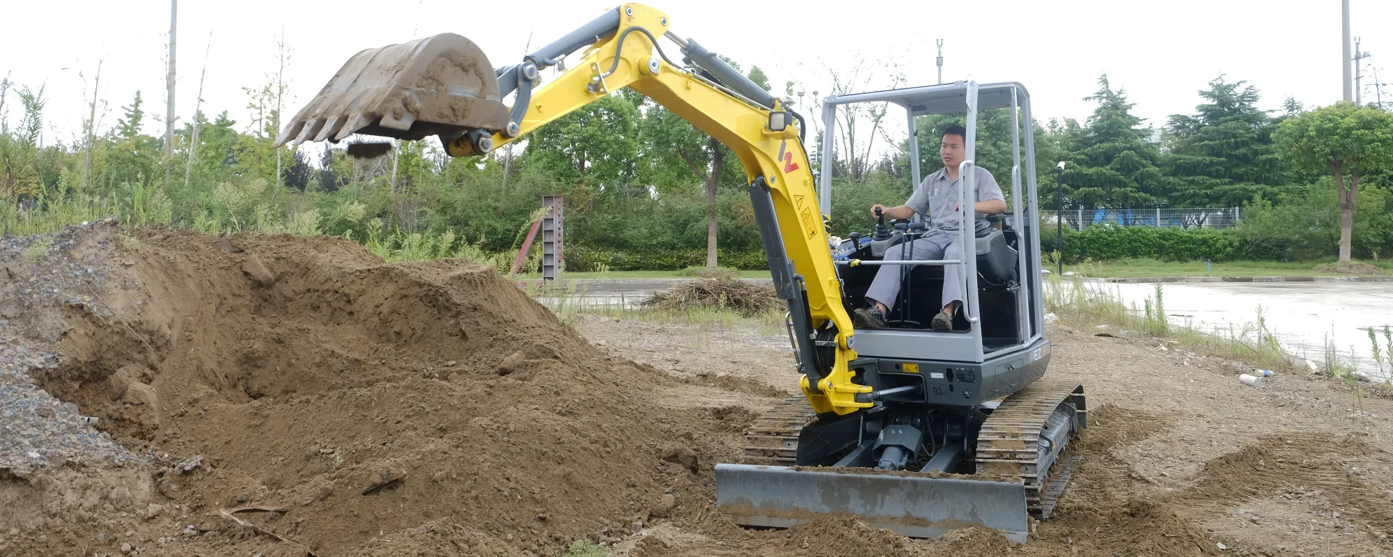 Wacker Neuson Mini Excavators — supplied in Guyana by Goldman Industrial Solutions