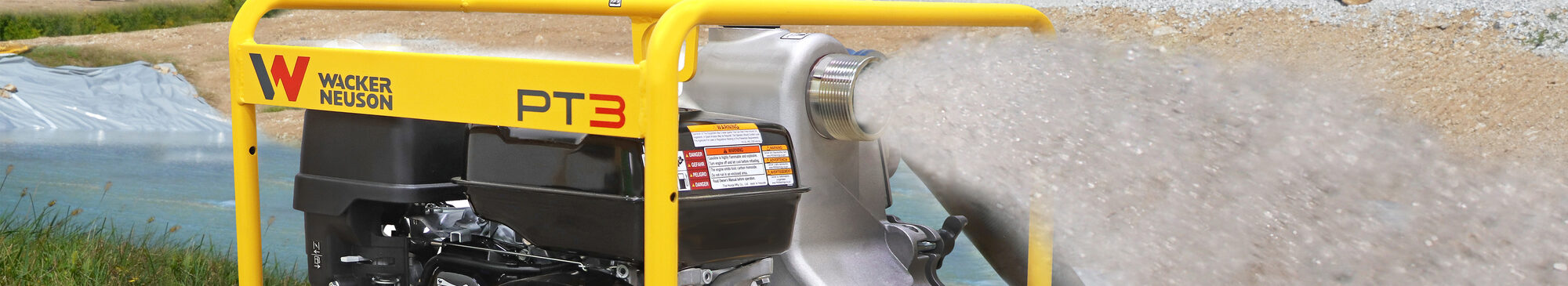 Wacker Neuson Water Pumps — supplied in Guyana by Goldman Industrial Solutions